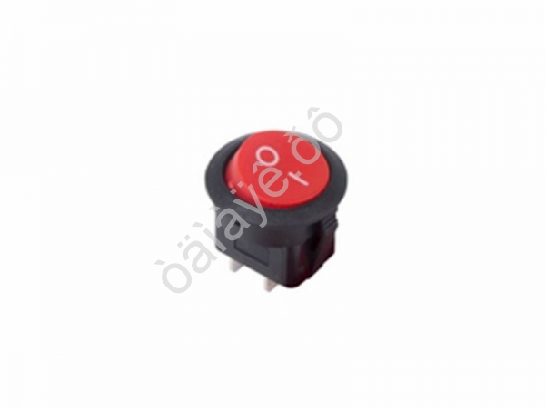 Выключатель клавишный круглый 250V 6А (2с) ON-OFF красный (RWB-213, SC-214, MRS-102-8) REXANT Выключатель клавишный круглый 250V 6А (2с) ON-OFF красный (RWB-213, SC-214, MRS-102-8) REXANT