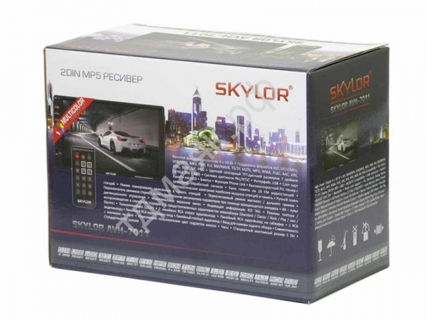 Автомагнитола SKYLOR AVH-7011 2din 7" 4x50, BT