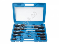 Набор отверток магнитных "Profi",10пр.(SL:5.5х100,6.5х125,8.0х150,9.5х175,6.5х38мм /1/5 Forsage