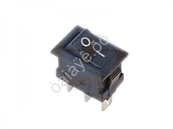 Переключатель 250V 3A (3c) ON-ON черный Micro/10 Переключатель 250V 3A (3c) ON-ON черный Micro/10