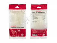 Хомут пластиковый 3.6х150 REXANT,белый  1уп./100шт /1/10/200