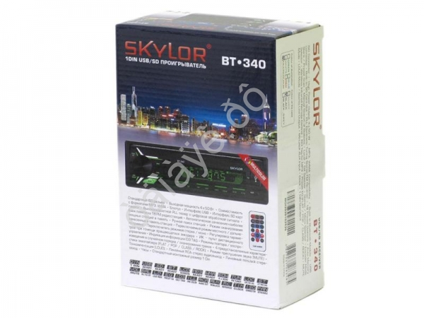 Автомагнитола SKYLOR BT-340 4x50 (USB без CD) Bluetooth 1/20