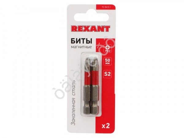 Бита для шуруповёрта PH2*50 (2шт) KRANZ Бита для шуруповёрта PH2*50 (2шт) KRANZ