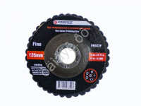 Круг зачистной абразивный 125х22.2мм (серый, max об/мин 12000, жесткий) Forsage