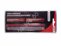 Держатель магнитный для 10 головок 1/4"(168х22мм),в блистере Forsage