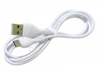 Дата-кабель универ. USB--Type-C, 1м, 3А, HOCO белый X37 /1/31