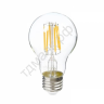 Лампа светодиодная "FORZA" E27, 7W, Filament, A60, 560 lm, 2800K
