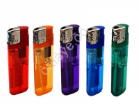 Зажигалка пьезо (прозрачная) L-001 /50