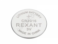 Батарейки литиевые CR2016 3В блистер 5 шт. REXANT /5