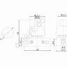 Выключатель-кнопка 250V 2А (2с) ON-OFF белый (PBS-17A) (для настольной лампы) REXANT