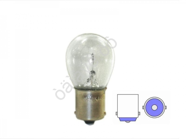 Лампа А 12V 21W "Маяк"   (мин.уп.100шт) /100/1000