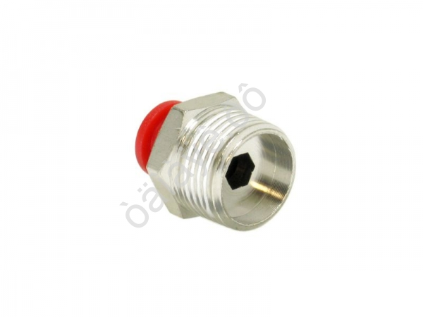 Фитинг цанговый прямой PU 3/8 х 6 mm наруж. резьба Фитинг цанговый прямой PU 3/8 х 6 mm наруж. резьба