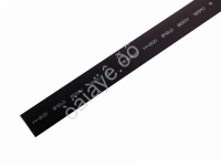 Термоусадочная трубка 12мм REXANT черная (50м) 1/14