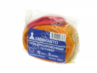 Трос буксировочный лента МАЯКАВТО™   15т, 5м, шириной 70мм с петлями 1/8