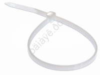 Хомут пластиковый   5х350  М5, белый 1уп/100шт /1/100_