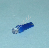 Светодиод 12V T 5 W2,0x4,6D BLUE "Маяк" /10