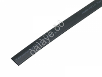 Термоусадочная трубка клеевая   12,7 черная (упак.10*1м), МТ_