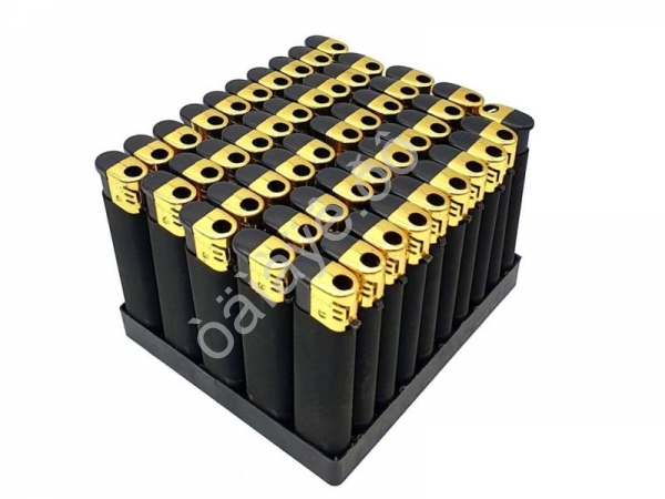 Зажигалка пьезо (Бархат) CL-01(04) /50