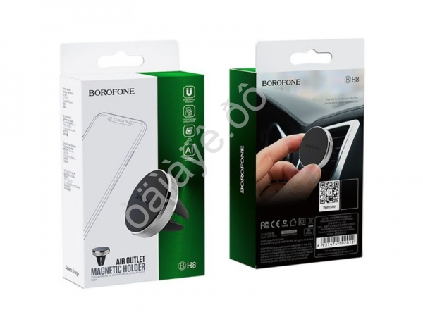 Держатель телефона магнитный на панель, черный Borofone BH8 Держатель телефона магнитный на панель, черный Borofone BH8
