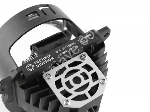 Светодиодные BiLED модули TECHNIK DIVISION, линзованные, бескорпусные, 12В, 45Вт, 6000К, 3 дюйма, комплект. Арт.: TD01K5