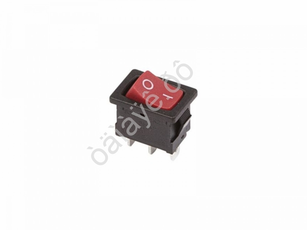 Переключатель 250V 6A (3c) ON-ON красный Mini (RWB-202, SC-768)/10 Переключатель 250V 6A (3c) ON-ON красный Mini (RWB-202, SC-768)/10