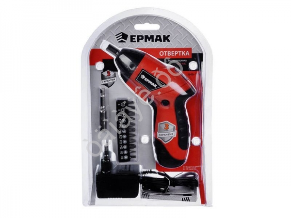 Отвертка аккум. 4.8 В, 0.6А, 150об/мин. 2Нм