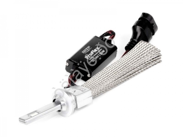 Светодиодные лампы MTF LIGHT серия ProFLEX H27(880/881), 6000K, 3000lm, 12-24V, 30W, NO FAN, 2шт.