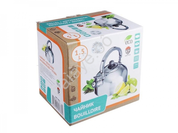 Чайник стальной 1.5л /1/24