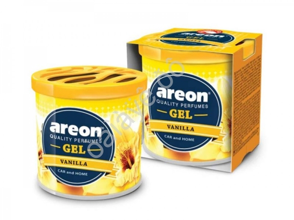 Освежитель воздуха "Areon GEL CAN" гелевый в банке, VanillaВаниль /1/6 Освежитель воздуха "Areon GEL CAN" гелевый в банке, VanillaВаниль /1/6