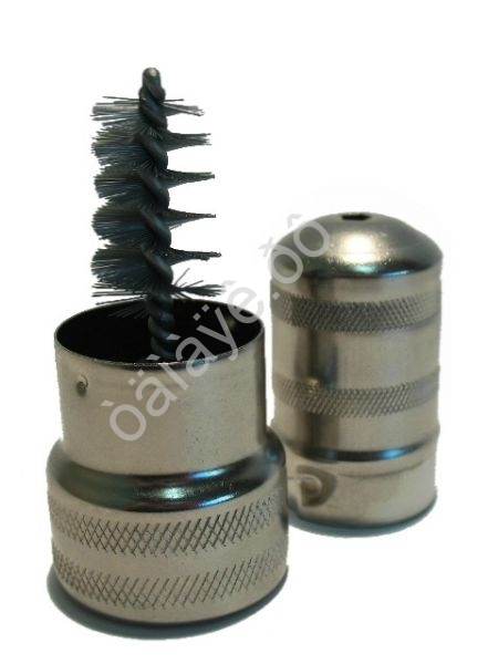 Зачистка контактов АКБ с ёршиком L=95мм /1/24/48_ Зачистка контактов АКБ с ёршиком L=95мм /1/24/48_