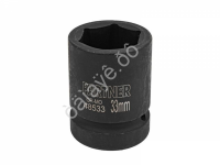 Головка ударная 33мм 1" 6гр. Partner Головка ударная 33мм 1" 6гр. Partner