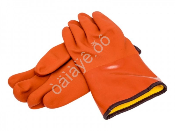 Перчатки УТЕПЛЕННЫЕ  ARMPROTECT VE760 с текстурированным латексным покрытием 1/10