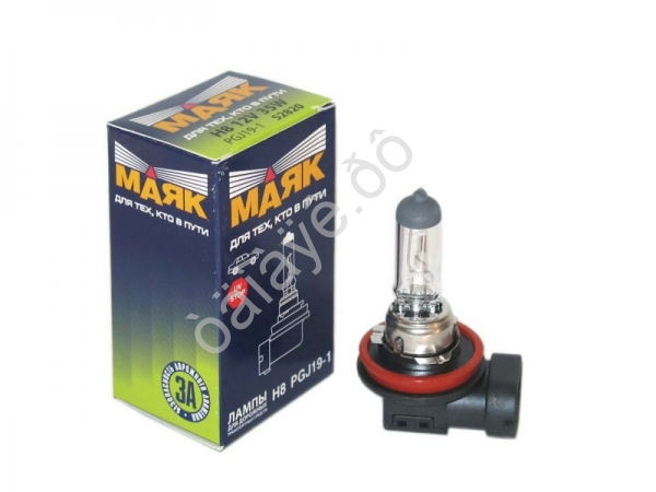 Лампа МАЯК H8 12V 35W