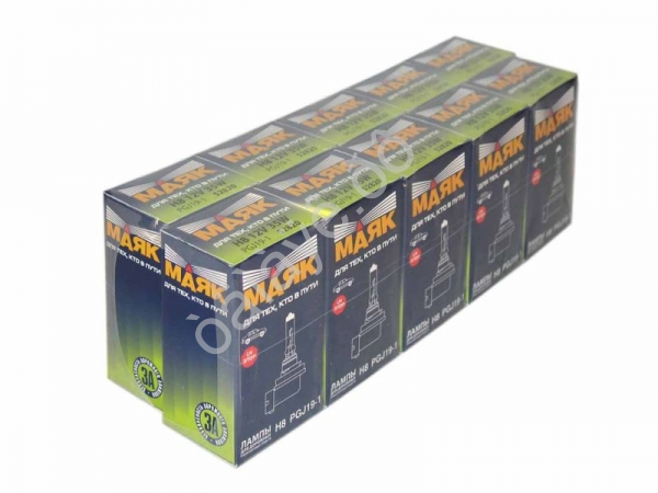 Лампа МАЯК H8 12V 35W