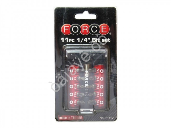 F21112 Набор бит 11 предметов 1/4"  /1/100
