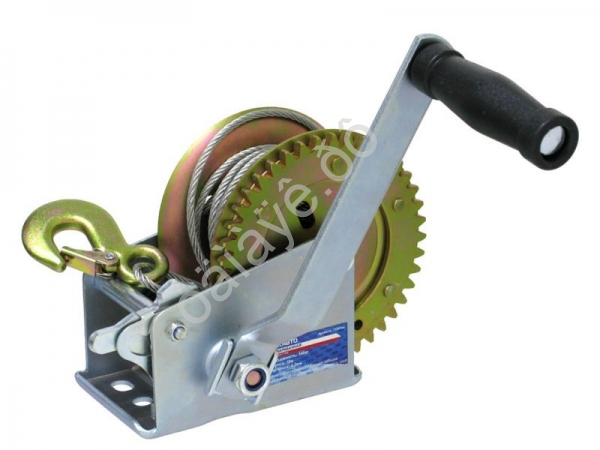 Лебедка барабанная,540кг, трос 4,2мм*10м,МАЯКАВТО™ 1/6_