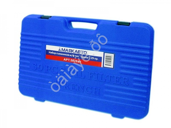 Набор съемников масляных фильтров тип "чашка", 29 предм. МАЯКАВТО™ /1/4_