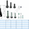 Вентиль бескамерных шин НИВА 2121  (ТR-415) /100