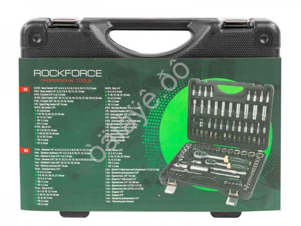 Набор инструментов 108 пр. 1/4" 3/8"(6гр.)(4-22мм)  RockFORCE