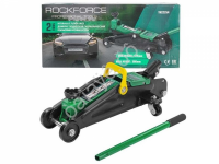 Домкрат подкатной гидравлический 2т (h min 125мм, h max 380мм) RockForce