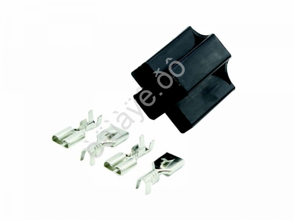 Колодка подключения 4х контактного реле (6.3мм) без провода AVY-0251 /10