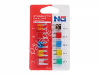 Набор предохранителей флажковых MINI 5-30А(10шт) NG
