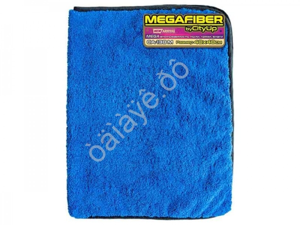 Салфетка Микро-Фибра СА-138 M MEGAFIBER 40*40/1/6/120