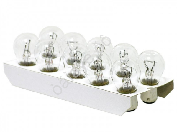 Лампа PHILIPS  24V21/5W ВАY15d  /10