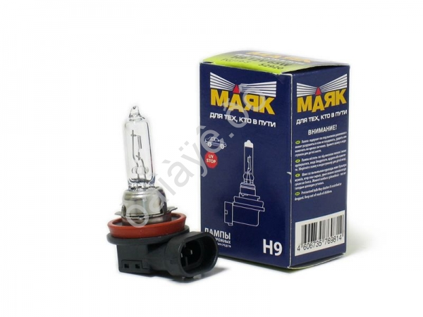 Лампа МАЯК H9 12V 65W