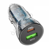 АЗУ в прикуриватель 1USB3.0 Quick Charger+1PD Type-C(30W), черный HOCO Z47A Hoco