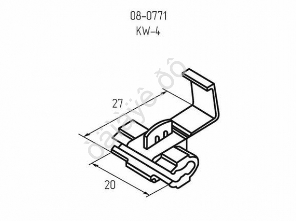 Ответвитель REXANT 1,0-2,5мм синий /100