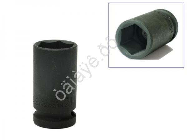 F4455221ТН Ударн. гол. 1/2"  6гр. 21мм тонкостен. /1/10
