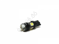 Светодиод Т10 линза +4 SMD 5050 белый/10