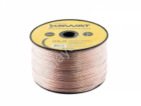 Провод двойной  2х0.75мм, прозрачный 200м. SWAT /1/5